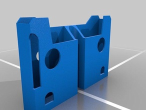 replicator 2 & 2x z axis ballast fix 3d printer accessories ax z-axis 3d print model - Mito3D