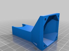 e3d fan shroud da vinci 10 3d printer accessories 3d print model - Mito3D