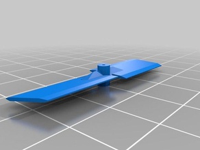 mini heli tail rotor 3d printing 3d print model - Mito3D