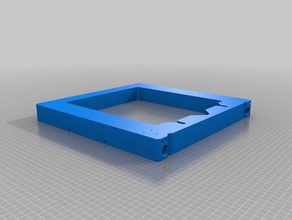 prusa i3 printed frame 3d printer parts rework 3d print model - Mito3D