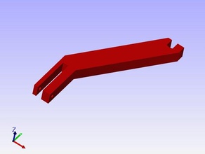 prusa i3 spool titular Impressora 3d acessórios retrabalho 3d print model - Mito3D