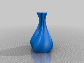ruan vase 2 household supplies flower 3d print model - Mito3D