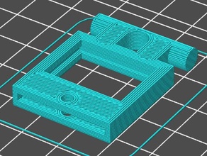 montaje en rack de clave carpeta las piezas repuesto llavero keyfolder 3d print model - Mito3D