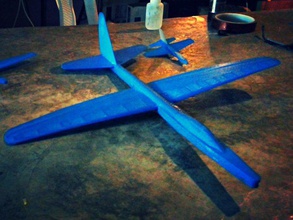 javelin Riesen glider bis zu 38 Meter Fahrzeuge Flugzeug Fliegen 3d print model - Mito3D