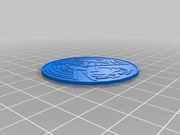 pokemon lugia coin 3d printing tests 3D print model - Mito3D