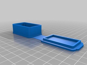 Ohr plug Fall Container kundengebundene 3d print model - Mito3D