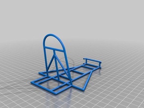 go kart frame 3d print model - Mito3D