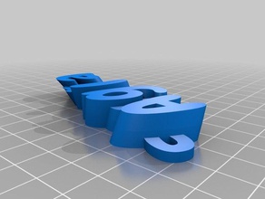 llavero angelina organization customized 3d print model - Mito3D