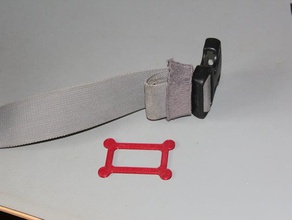 rucksack strap retainer organization customizer 3d print model - Mito3D