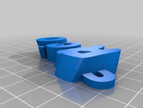 my customized iamburny's rocio organization 3d print model - Mito3D