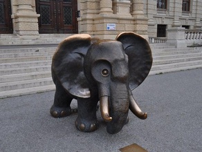 gottfried kumpf - der grosse elefant sculture gsi2015 3d print model - Mito3D