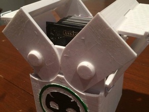 improved deck box gears magic gathering edh commander toy & game accessories 3d print model - Mito3D