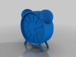alarm clock 3d print model - Mito3D