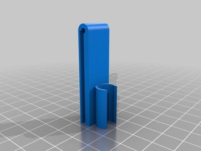 lápis clipe de notebook office personalizado 3d print model - Mito3D