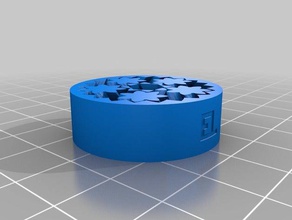 my customized gear bearing 4 clearance parts 3d print model - Mito3D