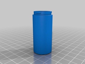 18650 Batterie-container-Basis Container kundengebundene 3d print model - Mito3D