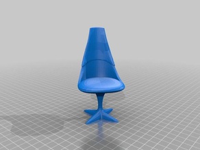 star trek köprü tipi sandalye oyuncak & oyun aksesuarları dümen kirk nav ayarlayın enterprise tos 3d print model - Mito3D