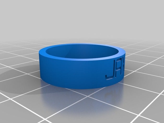 jax ring rings customized 3D print model - Mito3D