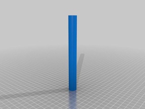 pouso tubo de 160mm x 4mm diy personalizado 3d print model - Mito3D