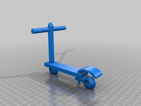 non-travail scooter L'impression 3d 3d print model - Mito3D