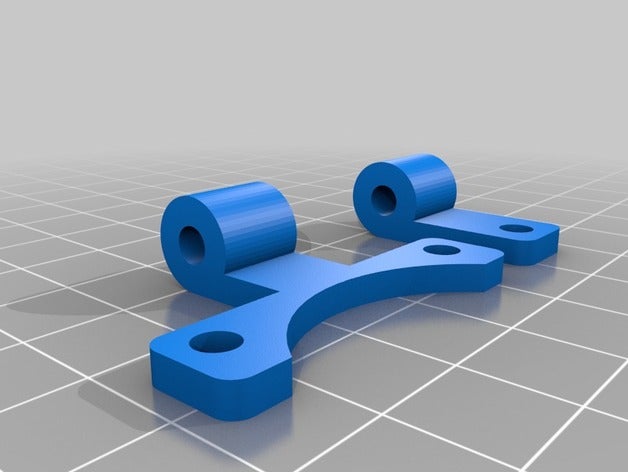 il mio personalizzato ventilatore staffa di montaggio Stampante 3d parti su misura 3D print model - Mito3D