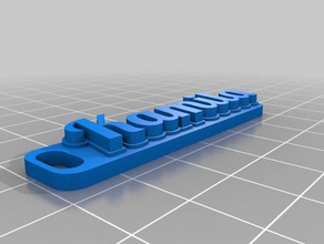 kamila organización personalizado 3d print model - Mito3D
