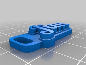 jim organização personalizado 3d print model - Mito3D