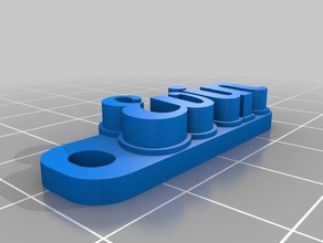 evin organización personalizado 3d print model - Mito3D