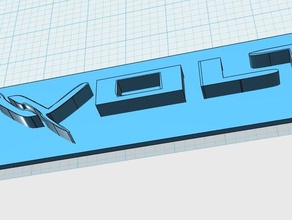 chevrolet volt Anahtarlık 3d print model - Mito3D