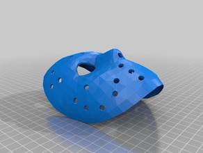 diaz maske 3d baskı 3d print model - Mito3D