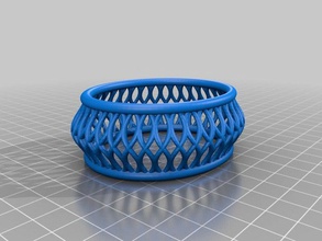 my customized twist bracelet designer 2 bracelets 3d print model - Mito3D