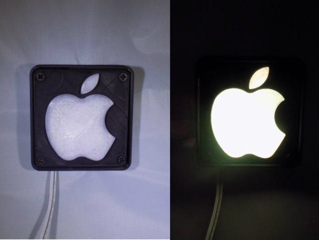apple logo led nightlight lamp 3d printing abs android apples arduino art audio awesome bed bedroom bendlay black bolt box building camera case collection colorful colors computer container cool customizable droid dual engineer engineering extrude extruder faire fashion featured flashforge fun gadget gadgets game games hang hanger hobby hold holder house household hubs imac iphone ipod ir kitchen laptop learn learning leds lighting lightitup lights mac make maker makes magazine math mobile model models new newest night light nut office physics pla popular print printer prop props random remote rgb robot robotics screw screws sculpture scupltures sign signs spool tablet tool tools toy toys translucent video wall 3D print model - Mito3D