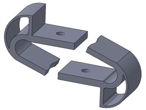 kossel xl amortecedores de vibração 6needed Impressora 3d peças 3d print model - Mito3D