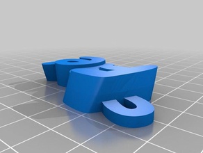 o meu chaveiro personalizado fael organização 3d print model - Mito3D
