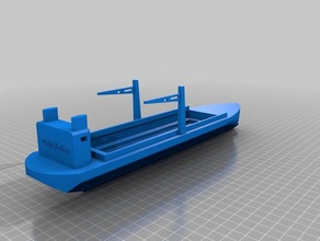 model cargo ship designed 123 d inspired challenge subject my love marine vessels r c vehicles makeitfloat models rc toys 3d print model - Mito3D