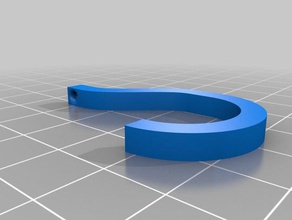 my customized yet another hook household supplies 3d print model - Mito3D