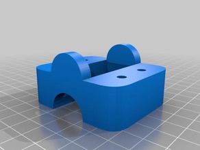 extension 90 degree filabottle hopper 3d printer accessories 3d print model - Mito3D