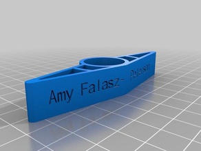 özelleştirilmiş bookring benim 3d print model - Mito3D