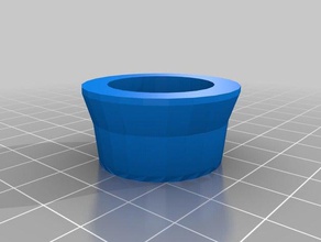 powderbushing3 37mm la plastica del guscio polvere boccola 3d print model - Mito3D