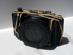 Impressos em 3d pinhole caixa outros câmera experimento destaque fotografia imagem a de borracha supportless útil 3d print model - Mito3D
