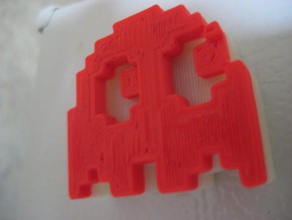 blinky pac-man, ghost magnet otros nevera los fantasmas cocina imanes 3d art de hogares modelo reprap útil 3d print model - Mito3D