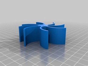 wind turbine motor attachment air catchthewind electricity generate water 3d print model - Mito3D