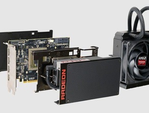GeForce fury x Ön plaka formatı elektronik amd ön grafik kartı sim 3d print model - Mito3D
