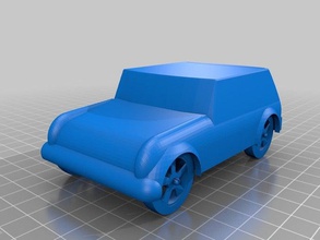 pr1car minicooper toys games customized 3d print model - Mito3D