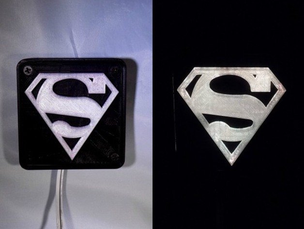 superman led luce notturna giochi e giocattoli 3d abs android arduino art audio impressionante letto la camera da bendlay nero box edificio fotocamera collezione colorato colori fumetti computer contenitore cool personalizzabile dc droid dual ingegnere di ingegneria estrusione estrusore faire moda in vetrina flashforge divertente gadget gioco appendere appendiabiti eroe hobby tenere premuto titolare casa famiglia mozzi ir cucina lampada portatile imparare apprendimento i illuminazione lightitup le luci il logo fare maker fa make magazine uomo per matematica mobile modello modelli nuovo più recente notte office fisica pla popolare stampa stampante prop oggetti scena casuale remoto rgb robot robotica scultura sculture segno segni spool super supereroe tablet strumento strumenti giocattolo traslucido video muro 3D print model - Mito3D