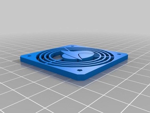 tantillus 50mm yan fan ızgara 3d yazıcı parçaları özelleştirilmiş 3d print model - Mito3D