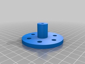 wheel flange robotics 3d print model - Mito3D