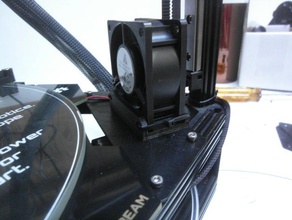 60mm de montaje del ventilador kossel pro Impresora 3d las piezas refrigeración el kosselpro mini 3d print model - Mito3D