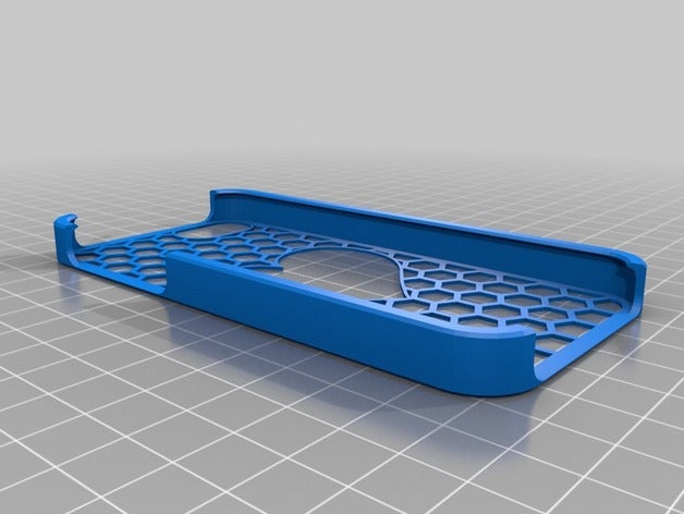 coração de telefone caso celular personalizado 3D print model - Mito3D