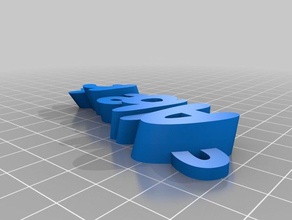 albert clé de l'organisation personnalisé 3d print model - Mito3D